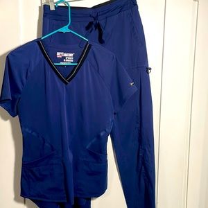 Greys Anatomy Scrub Set in Indigo size Small